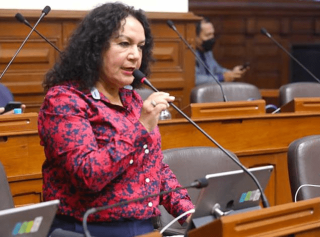 María Acuña lidera la Subcomisión de Acusaciones Constitucionales.   