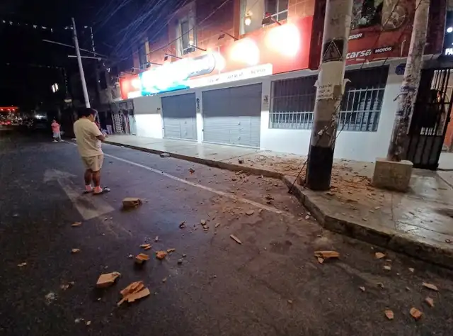 Daños estructurales en La Libertad. Foto: Difusión   