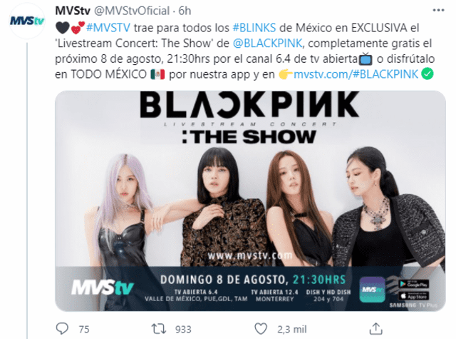 BLACKPINK The Show, México