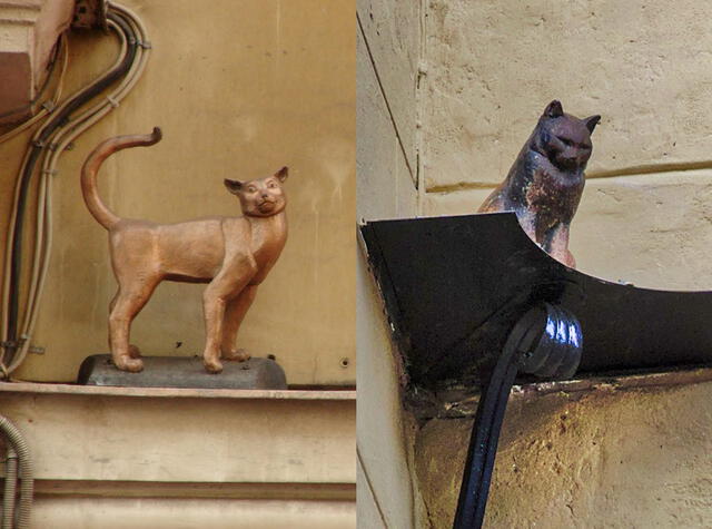 Monumentos de gatos en Rusia. Foto: Rusia Beyond   