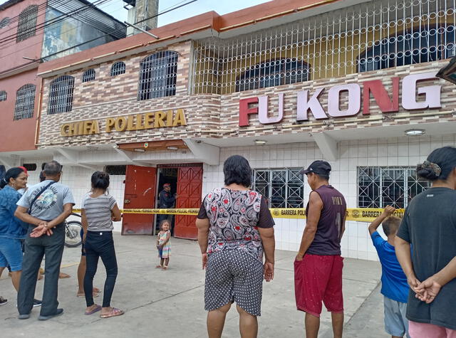 Pobladores de la zona se mostraron indignados tras lo sucedido, pues la víctima era muy conocido en el lugar. Foto: Yazmín Araujo   