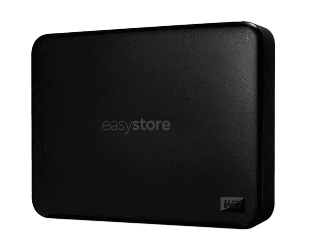 WD - Easystore 5TB External USB 3.0 Portable Hard Drive. Foto: Best buy.