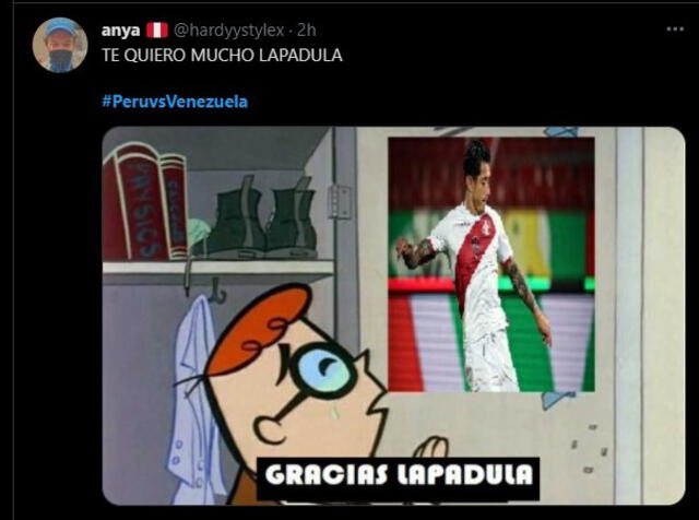 Mejores memes del Perú vs. Venezuela por las eliminatorias. Foto: Twitter