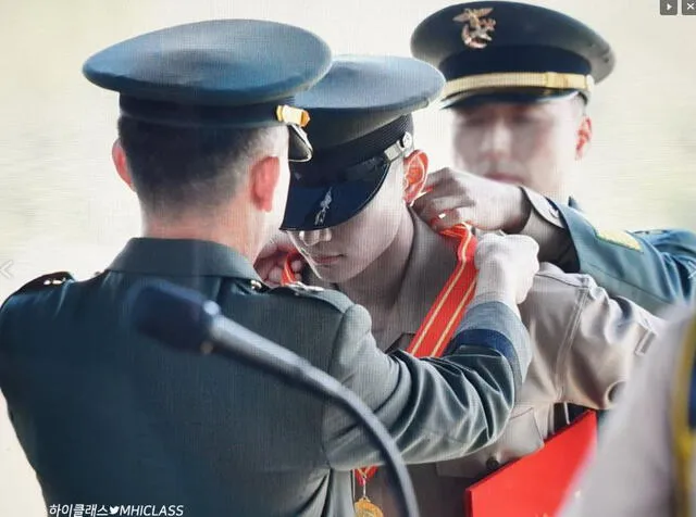 Choi Minho en su servicio militar. Foto: fansite/Naver