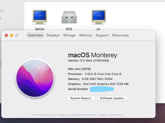 Apple dedicó un ícono 'especial' para las computadoras con Windows que se detecten en una red dentro de mac OS. Foto: Genbeta