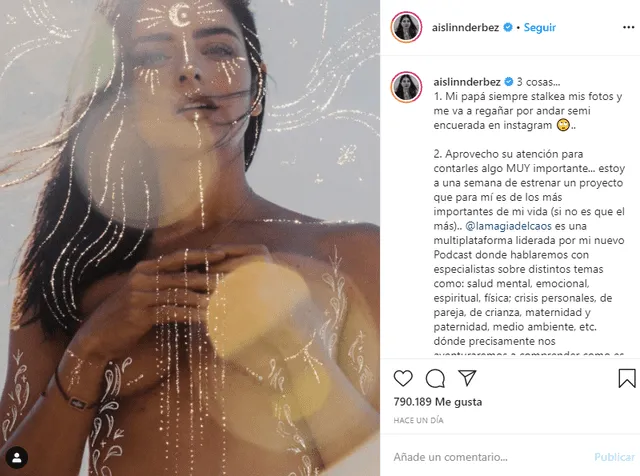 Eugenio Derbez y Mauricio Ochmann reaccionan al semidesnudo de Aislinn Derbez