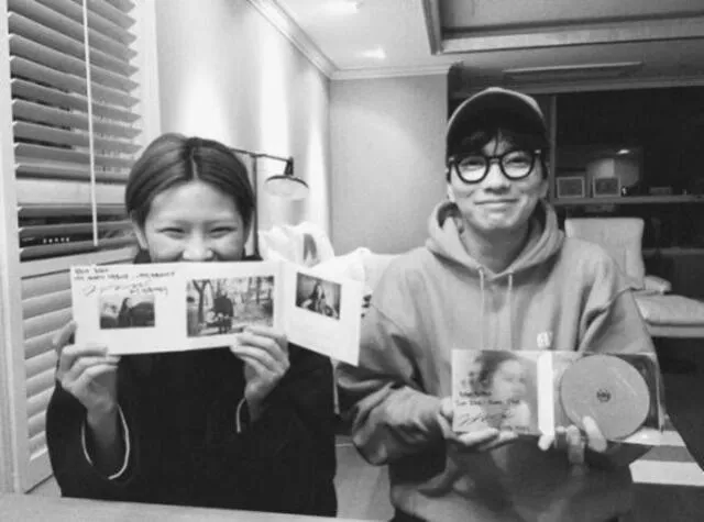Jung Ho Yeon y Lee Dong Hwi. Foto: Instagram Yang Yoon Ju