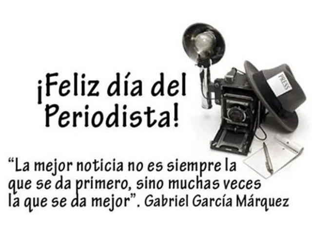  Día del Periodista en Perú: imágenes para publicar en redes sociales. Foto: difusión   