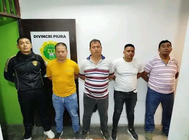 Miembros del INPE investigados tras la fuga de uno de los reclusos. Foto: Difusión   