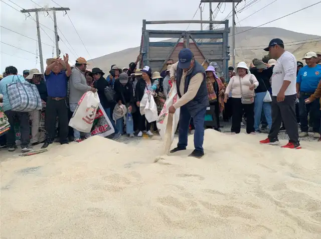 Productores de arroz levantan su voz para exigir que se declare en emergencia la agricultura Productores de arroz levantan su voz para exigir que se declare en emergencia la agricultura