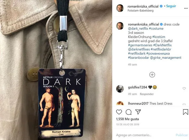 Actor que dio vida a Bartosz Tiedemann - Crédito: @romanknizka_official