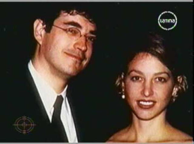 Jaime Bayly y Sandra Masías cuando aún estaban casados. Foto: Instagram