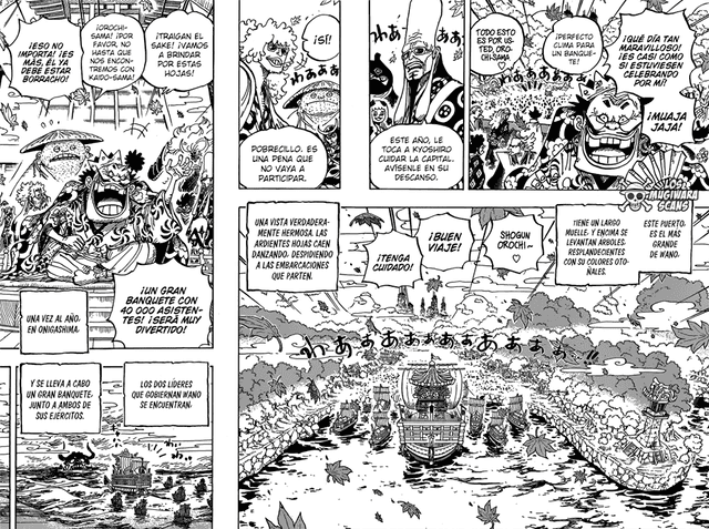 One Piece manga 958 español. Foto: Los Mugiwara Scans