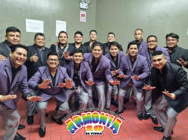 La popular orquesta piurana Armonía 10 se alista para entonar temas como "Gracias" y "Herido corazón". Foto: Instagram