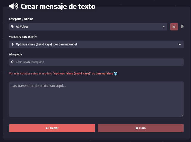 Fakeyou permite crear audios de WhatsApp de forma muy sencilla. Foto: Fakeyou