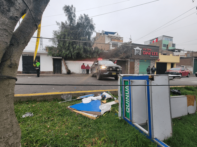 Foto: Conductor detenido genera indignación entre vecinos. Créditos: Fiorella Alvarado/La República.   