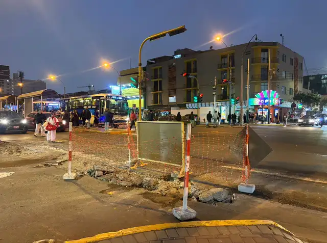 Problemas de tráfico y seguridad en la remodelación de la avenida Brasil. Foto: Grecia Infante/LR Problemas de tráfico y seguridad en la remodelación de la avenida Brasil. Foto: Grecia Infante/LR