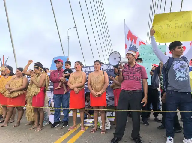 Ciudadanía espera una pronta respuesta por parte de PetroPerú a fin de no radicalizar la marcha. Foto: Yazmín Araujo   