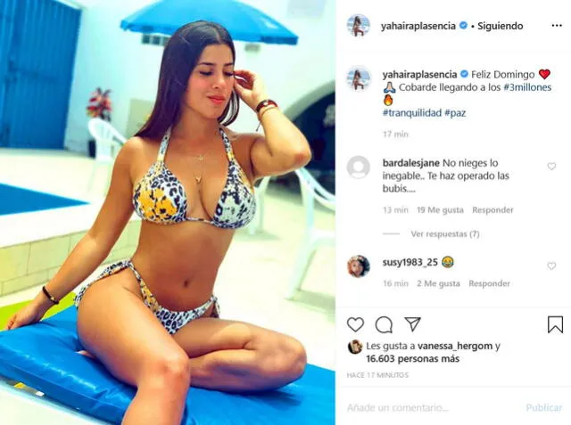 Yahaira Plasencia remece a fans con candente fotografía en bikini. Foto: Instagram.