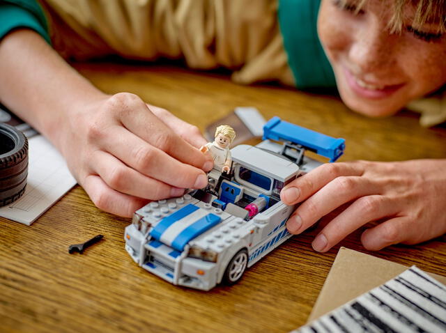  Nissan Skyline de Lego. Foto: Lego 
