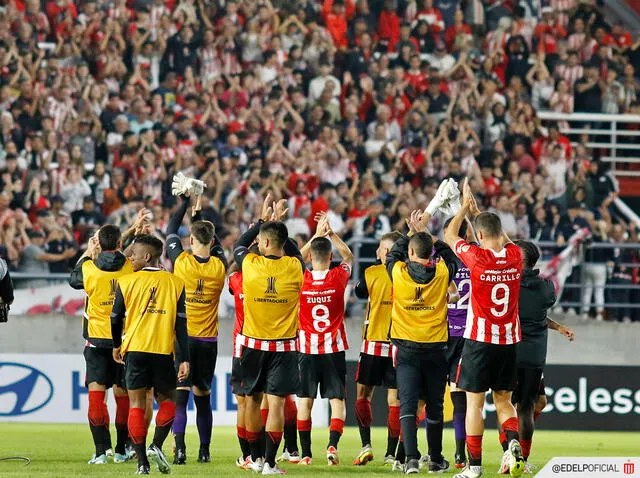 Estudiantes ganó su último duelo por Libertadores. Foto: X/Estudiantes.   