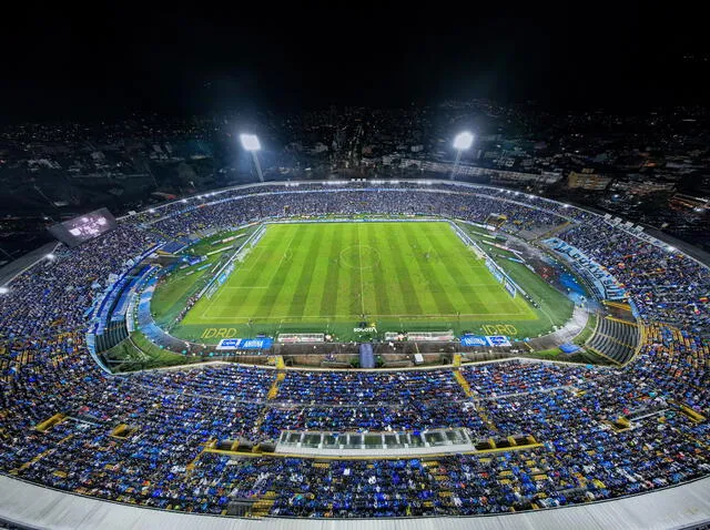 El Campín acoge los duelos del club azul en la liga colombiana y torneos internacionales. Foto: Millonarios FC   