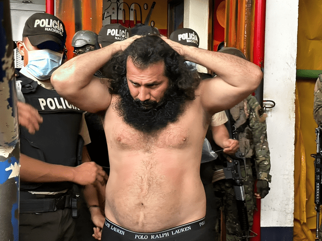 En agosto de 2023, el expresidente Guillermo Lasso anunció el traslado de 'Fito' a la cárcel de La Roca. Foto: AFP   