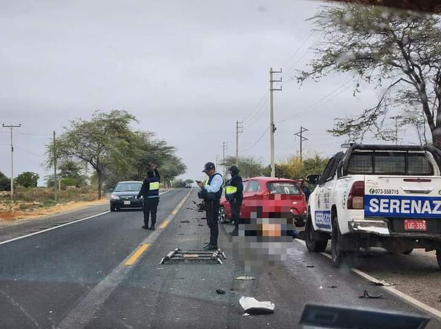  Accidente en la carretera Interoceánica Norte con dirección a Piura. Foto: PNP   