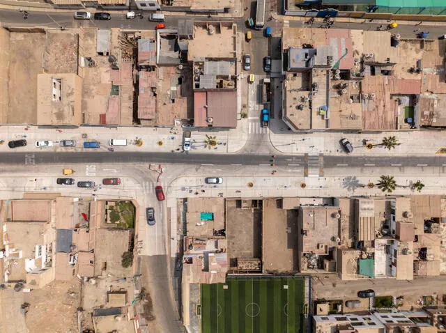 La avenida Lima cuenta con nuevas veredas y pavimento La avenida Lima cuenta con nuevas veredas y pavimento