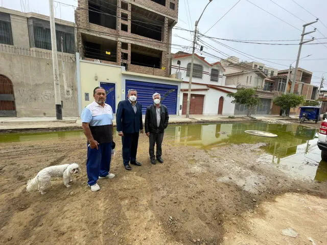 Colapso de desagüe en Chiclayo