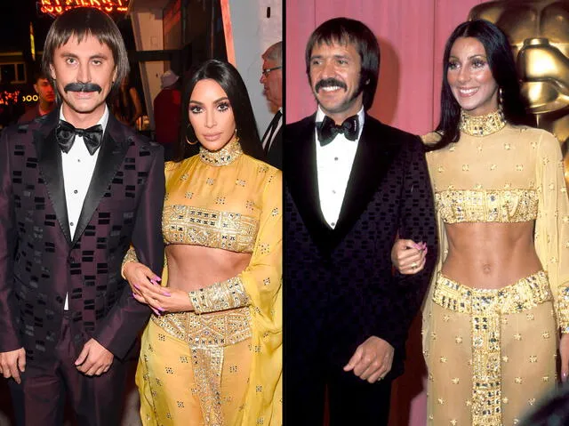 A Kim Kardashian le encanta disfrazarse de Cher.
