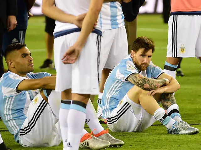 Messi falló su penal en la Copa Ámerica Centenario 2016. Foto: AFP
