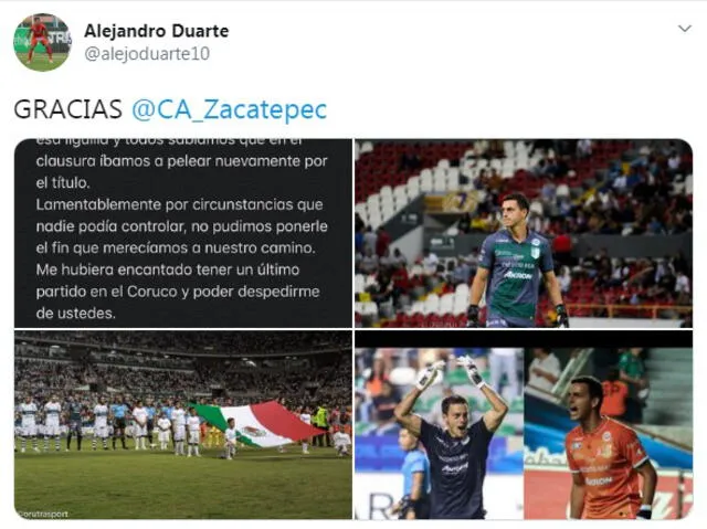 Alejandro Duarte - Twitter