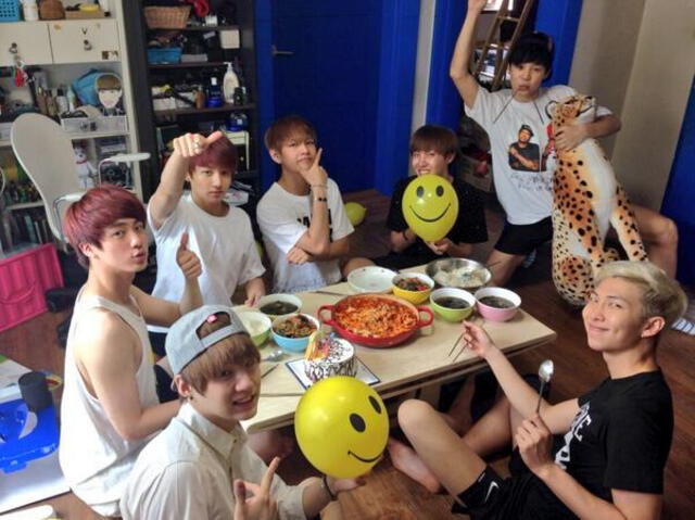 Primer dorm de BTS. Foto: BIGHIT   