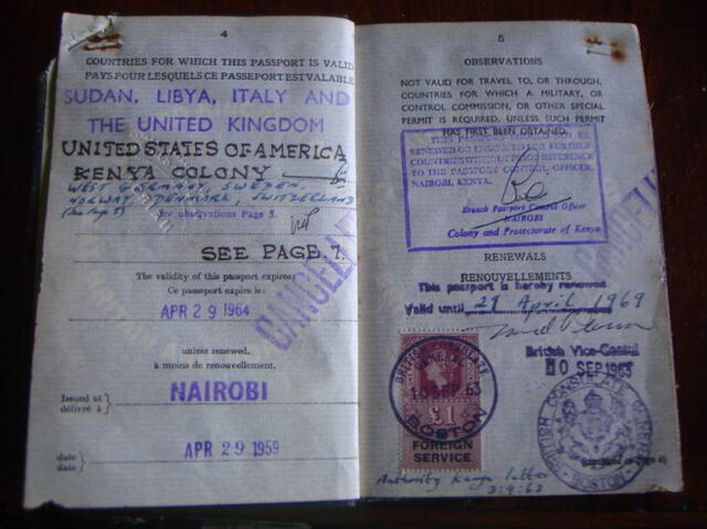 Fotografía del supuesto pasaporte del exmandatario de EE. UU. publicada en redes sociales. Foto: captura LR/Twitter   