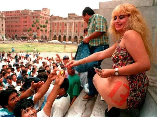  Susy Díaz y su paso por el Congreso. Foto: archivo   