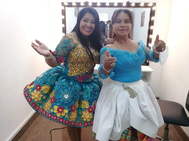  Fresialinda y Haydee Raymundo ahora son compañeras del folclore. Foto: @fresialinda/Facebook<br><br>    