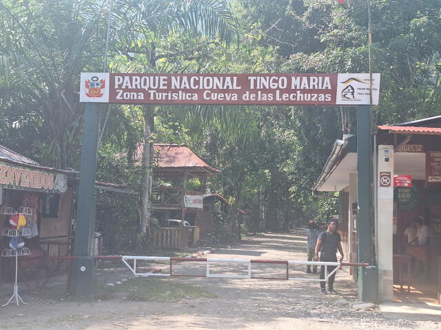  Entrada al Parque Nacional Tingo María. Foto: Alejandro Delgado Tong/La República   