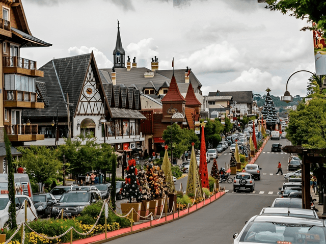  Gramado tiene particulares formas en sus construcciones. Foto: Tripadvisor<br>    