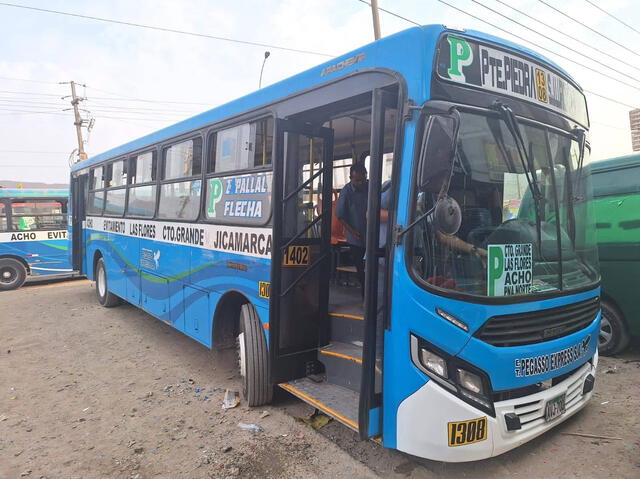 El paradero final de Pegasso Express se ubica en la zona de Jicamarca. Foto: SJL Opina/Facebook   