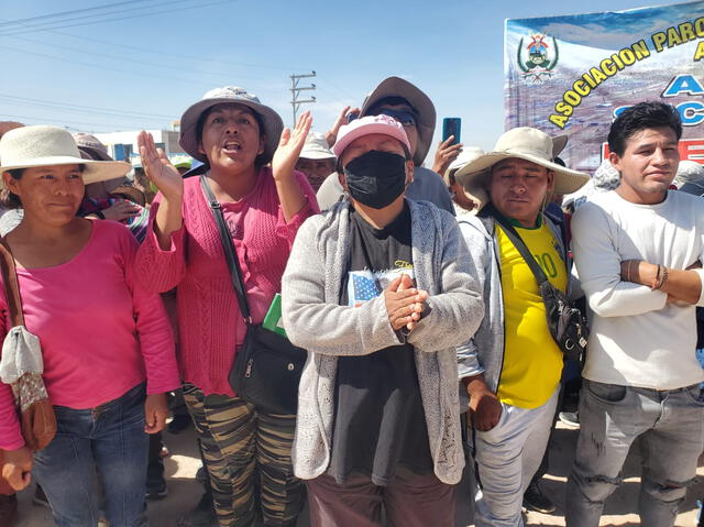 Familias anuncian que seguirán en pie de lucha hasta que el proyecto se reponga. Foto: La República   