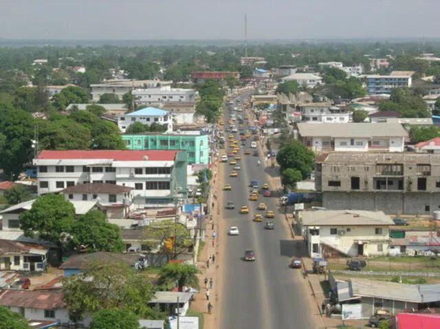 Monrovia, la capital de Liberia, es la ciudad más moderna de la nación africana. Foto: Tripadvisor.    