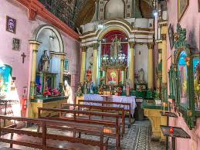 'Nuestra Señora del Rosario', la iglesia más pequeña del mundo, se encuentra en Lima. Foto: Andina   