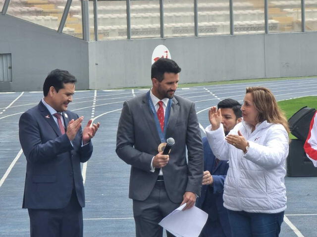 Stefano Peschiera logró el bronce en París 2024. Foto: Kevinn García/La República.   