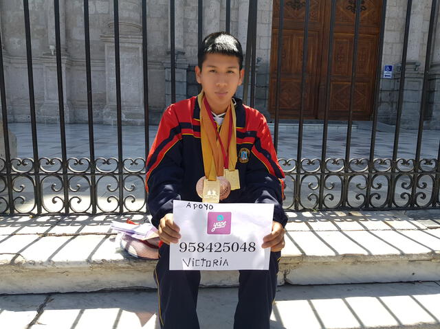  Su madre busca recaudar más de S/13.000 para costear la bolsa de viaje. Foto: Wilder Pari/LR    