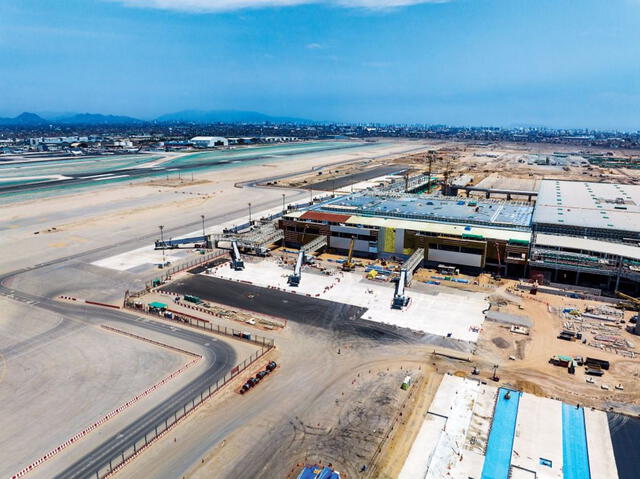 Nuevo Aeropuerto Jorge Chávez podría no inaugurarse el 18 de diciembre de 2024. Foto: difusión    