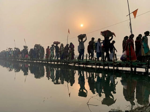 Las víctimas se ahogaron en incidentes separados en el estado de Bihar. Foto: AFP.   