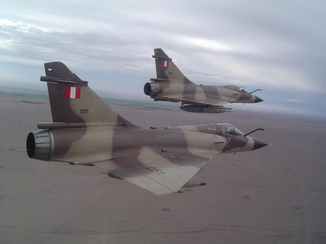 Los Mirage 2000P de la FAP cuentan con cerca de 40 años de servicios, por lo que su tecnología ha sido ampliamente superada. Crédito: La República   