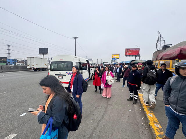 Así lucían las calles de Lima durante el último paro de transportistas. Foto: Marcia Chahua/La República    