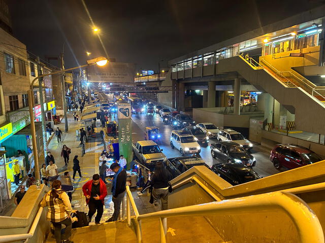 Panorama en los exteriores de la estación Atocongo. Foto: Dayana Huerta/ La República    